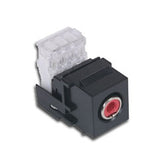Hubbell SFRC110 Snap-Fit RCA Jack with 110 Punch Down